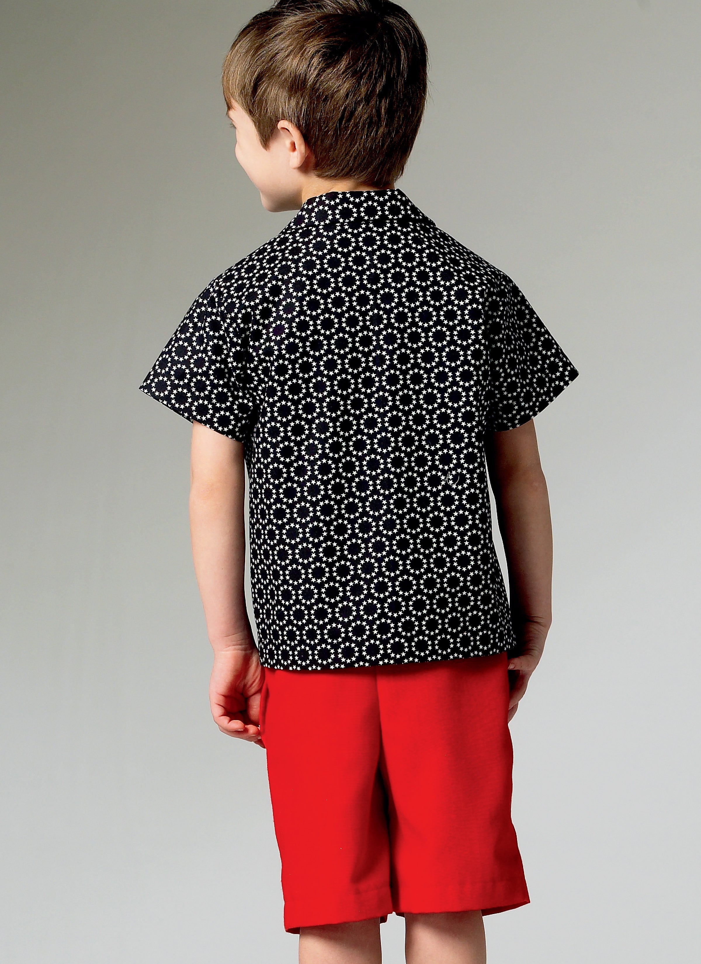 McCall's Men's/Boys' Shirt, Shorts and Pants M6972 - Sewing Pattern