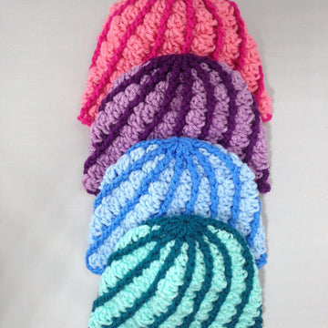 Whirly Swirly Baby Hats