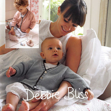 George Annabels Cardigan in Debbie Bliss Eco Baby - Downloadable PDF
