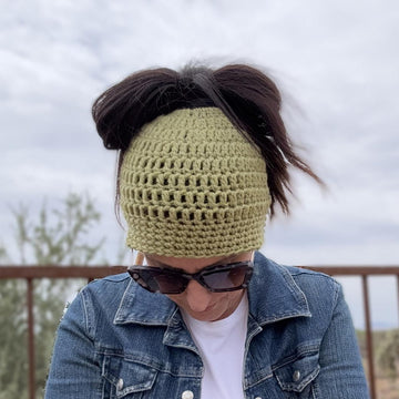 Messy Bun Beanie