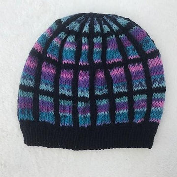 Sock Yarn Destash Hat