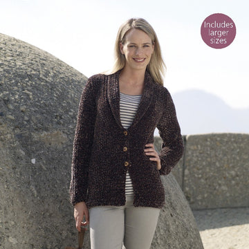 Jacket in Sirdar Plushtweed - 7876- Downloadable PDF