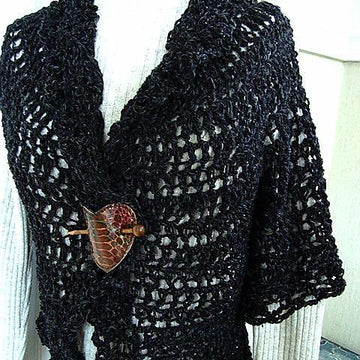 469 LACY SHRUG, age 12 to adult XL
