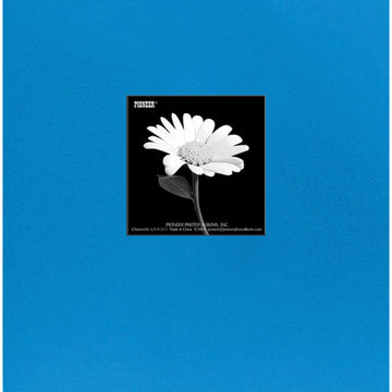 Pioneer Fabric Frame Post Bound Album 8.5"X11" - Sky Blue