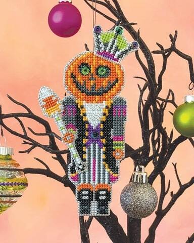 Satsuma Street Pumpkin King Cross Stitch Kit