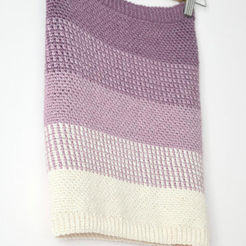 Ombre Moss Stitch Cowl