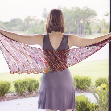 Fireside Shawl Knit