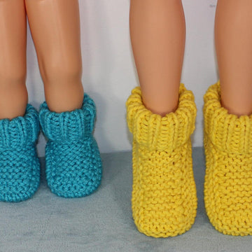 Childrens Super Chunky Slipper Boots Circular
