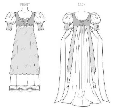 McCall's Misses' Costume M7420 - Sewing Pattern