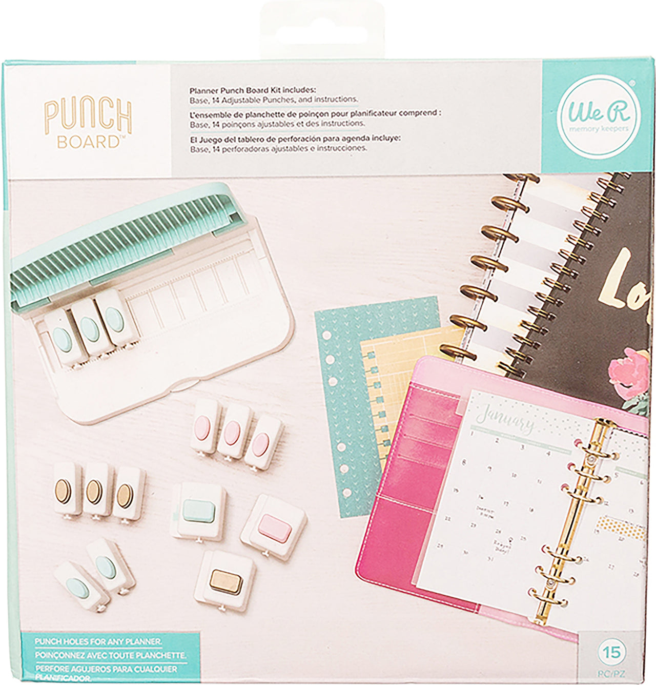 We R Memory Keepers Planner Punch Bundle - 342982