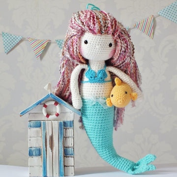 Crochet Mermaid doll