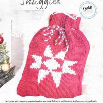 Star Motif Hot water Bottle Cover