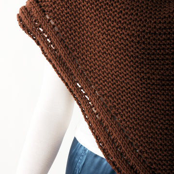 Posadas Shawl in Berroco Merino 401 Chunky
