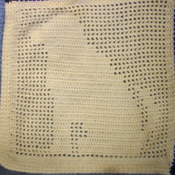Labrador Baby/Doggy Crochet Blanket pattern