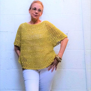 Papillon Poncho Sweater