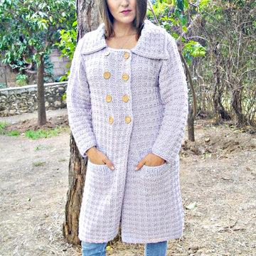 Double breasted coat