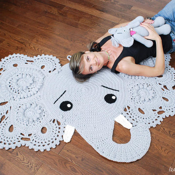 Josefina and Jeffery Elephant Rug