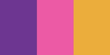 ZIG Memory System Wink of Stella Brush Glitter Markers 3/Pkg - Flower Power - Violet, Dark Pink, Orange