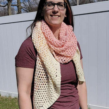 First Blush Shawl