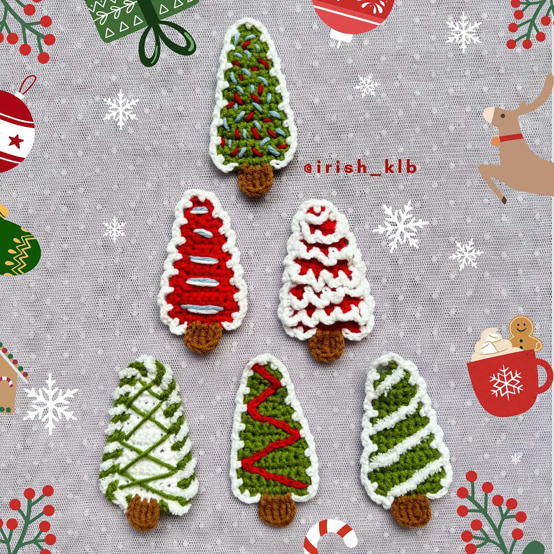 Christmas Tree Hair Clip