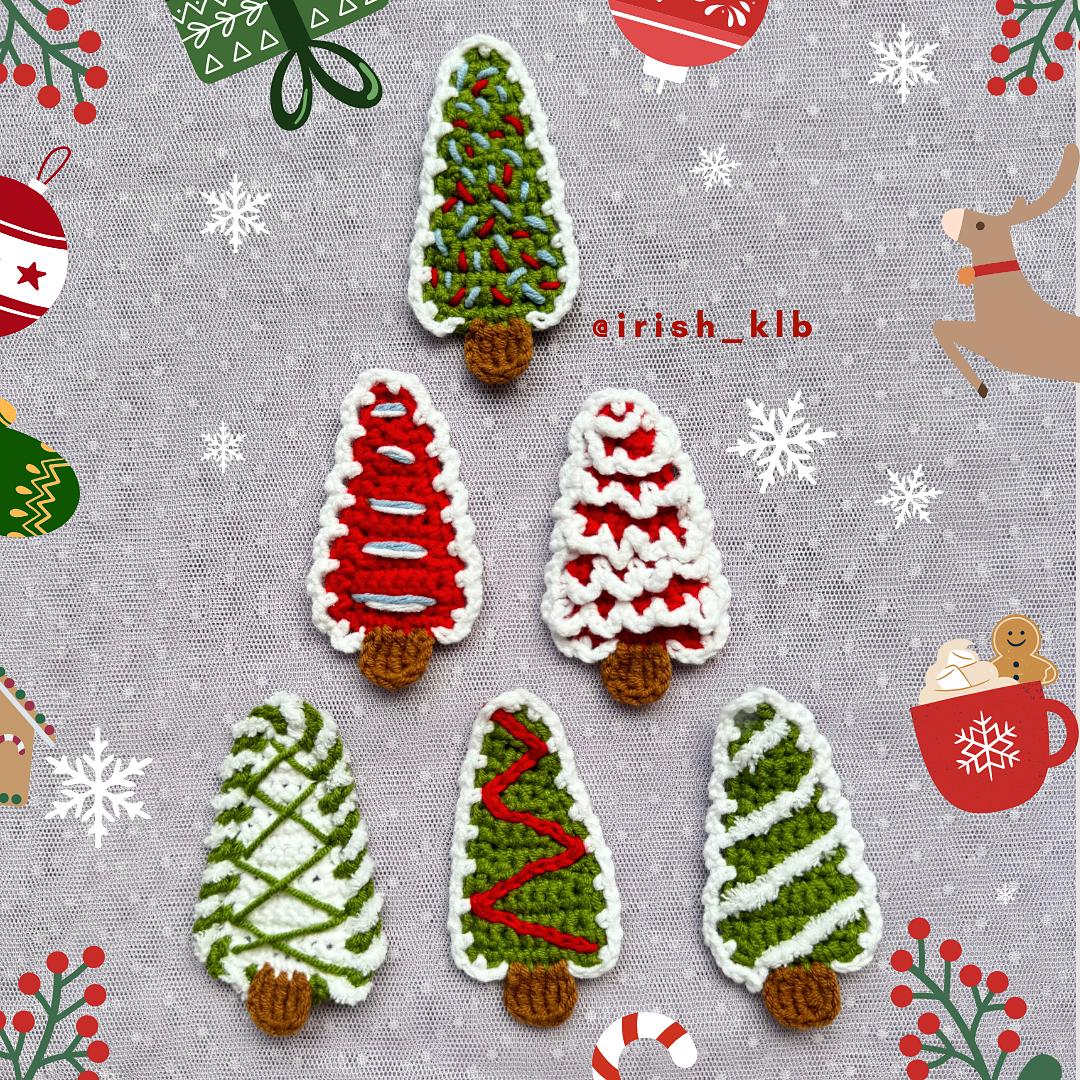 Christmas Tree Hair Clip
