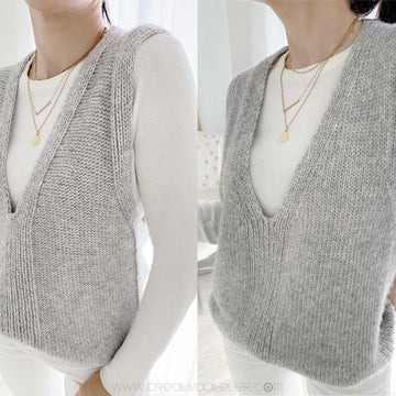 Size XL - DUO Reversible Knit Vest