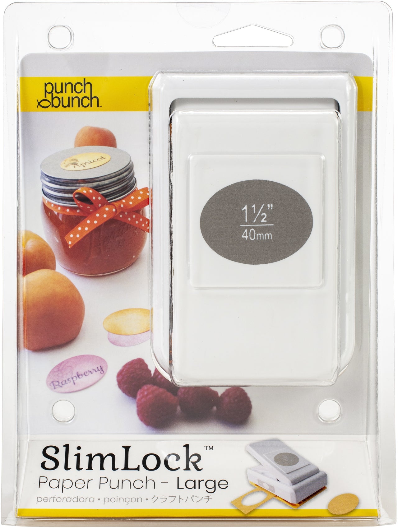 Punch Bunch SlimLock Large Punch - Oval 1.57"X1.18"
