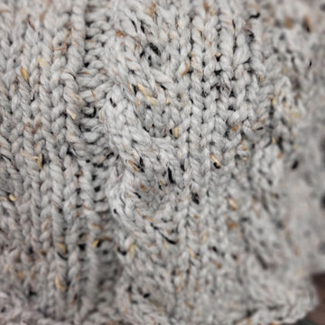 Twisted Cabled Poncho