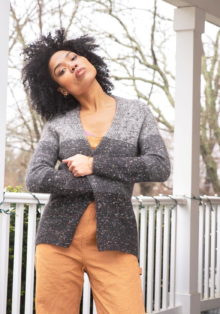 Pinora Cardigan in Berroco Providence & Aerial - Downloadable PDF