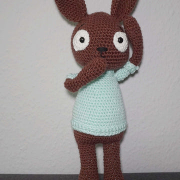 Crochet pattern -Bunny Bommel