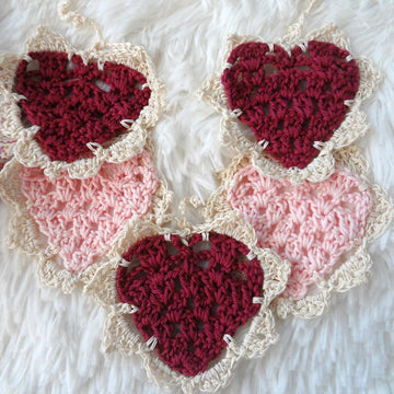 Vintage Heart Bunting