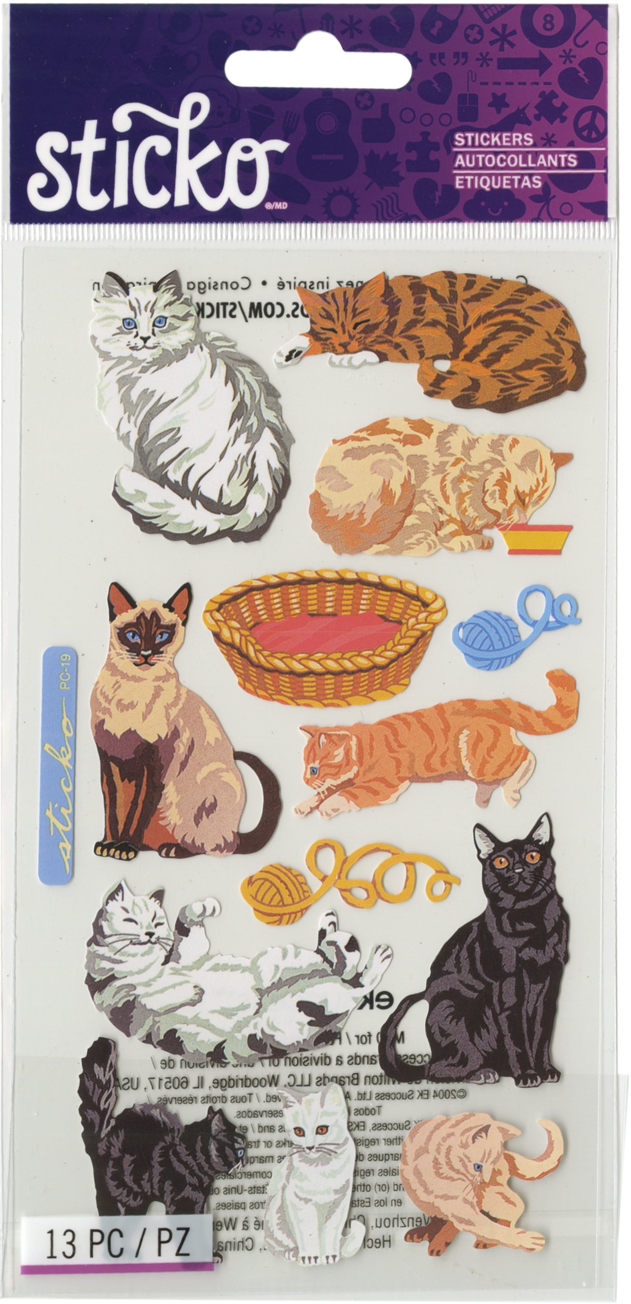 Sticko Stickers - Cat Craze