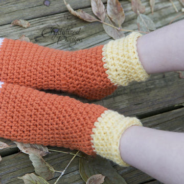 Candy Corn Socks Child Sizes