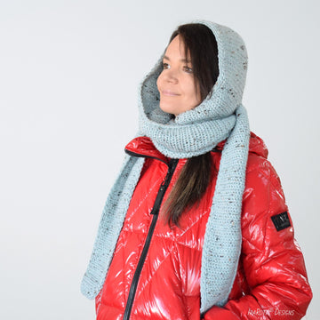 Garterline Hooded Scarf