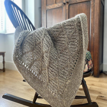Diamond Maze Lap Blanket