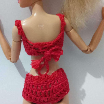 Paris Lingerie Crochet Pattern For Doll