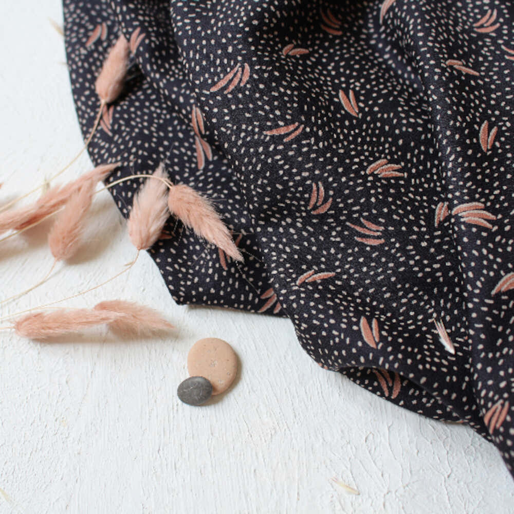 Atelier Brunette Viscose Crepe Dune Night