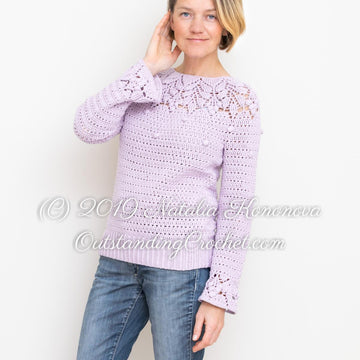 Berries Yoke Sweater / Top