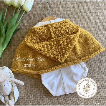Pineapple Hooded Cape