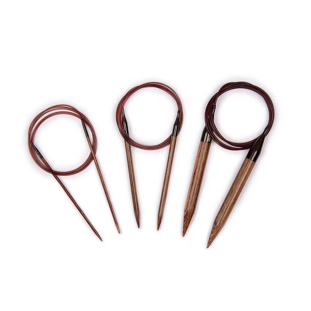 KnitPro Ginger Fixed Circular Needles 120cm (47in) (1 Pair)