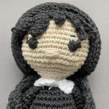 Wednesday amigurumi doll