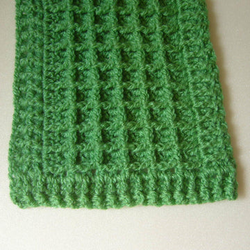 Waffle Stitch Scarf