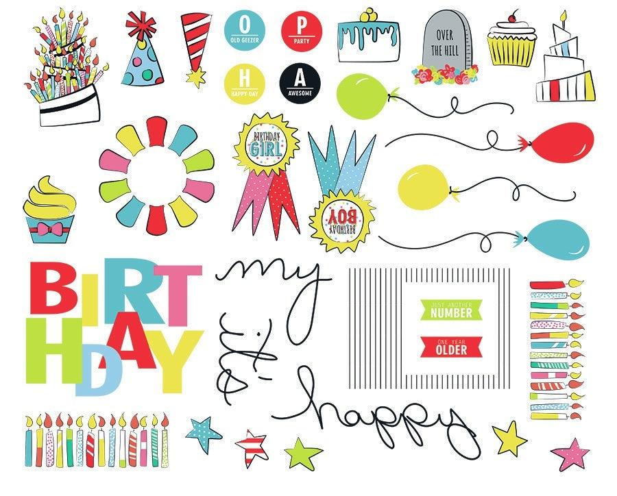 Foundations Decor Cake Smash Ephemera Cardstock Die-Cuts - 625706