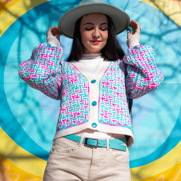 Ones and Zeroes Cardigan