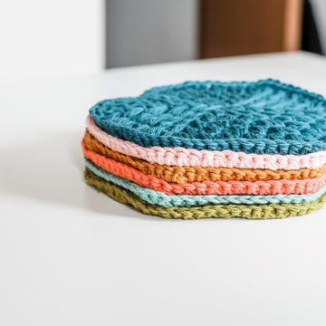 Hexi Puff Coaster