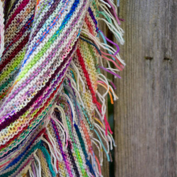 Happy Scrappy Shawl