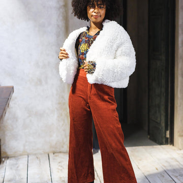 Cuddle up Fur coat Crochet