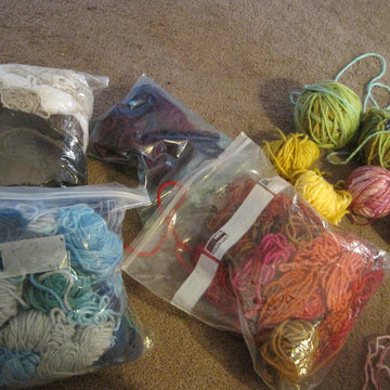 Rainbow Scrap Rugs