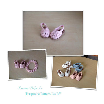 Baby Sandals & Headband Set N 211