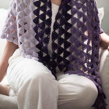 Eulerian Triangles Shawl